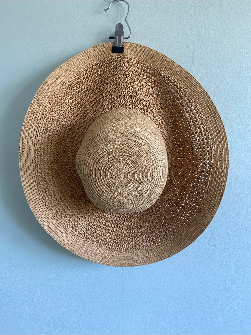 J. Crew Woven Straw Sun Hat in Natural Tan - Picture 1 of 6